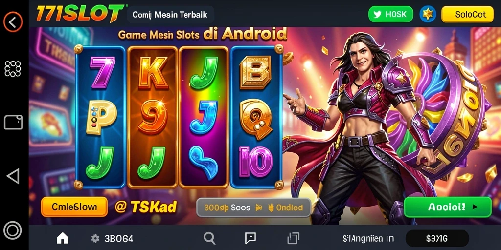 Tampilan gameplay mendebarkan di 171SLOT.