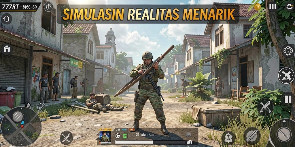Tangkapan layar utama dari gameplay Simulation yang mengasyikkan.