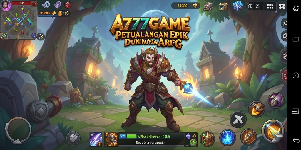 Gameplay A777GAME yang memukau dan penuh aksi.