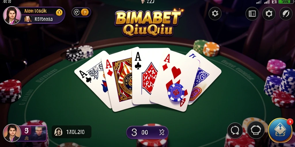 Tampilan gameplay QiuQiu yang menarik dan dinamis.