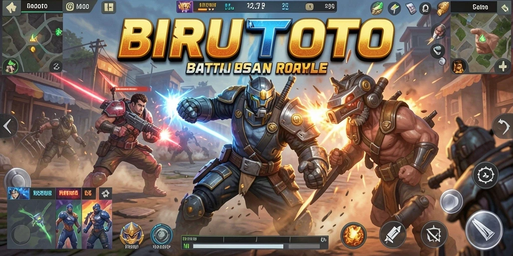 Gameplay seru dan kompetitif di BIRUTOTO.