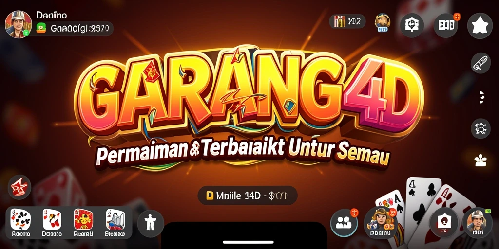 Tampilan utama gameplay GARANG4D yang menarik dan seru.