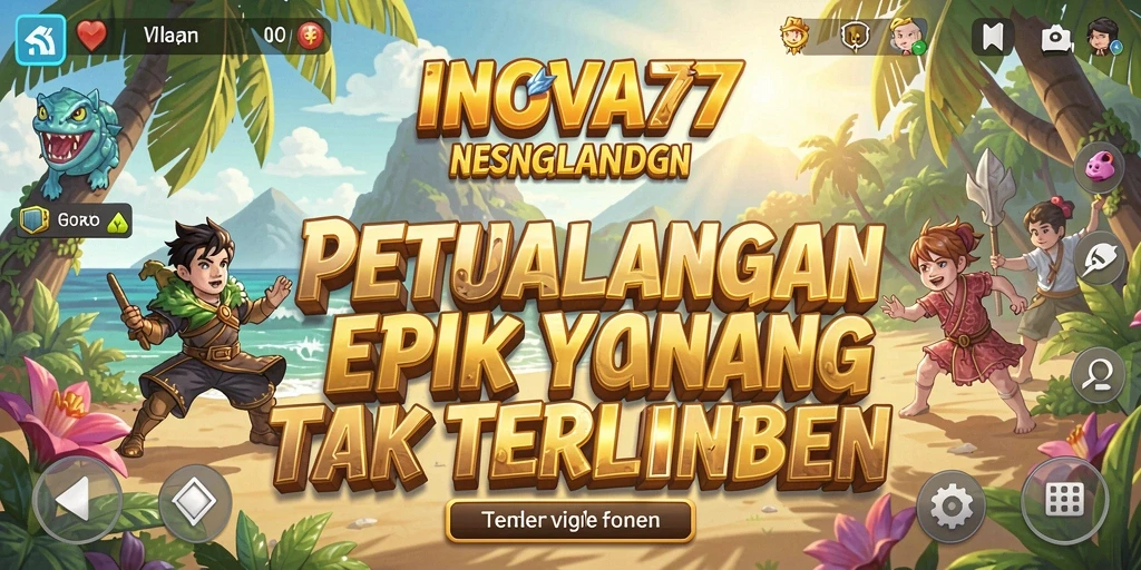 Screenshot dari gameplay petualangan INOVA77 yang penuh aksi.