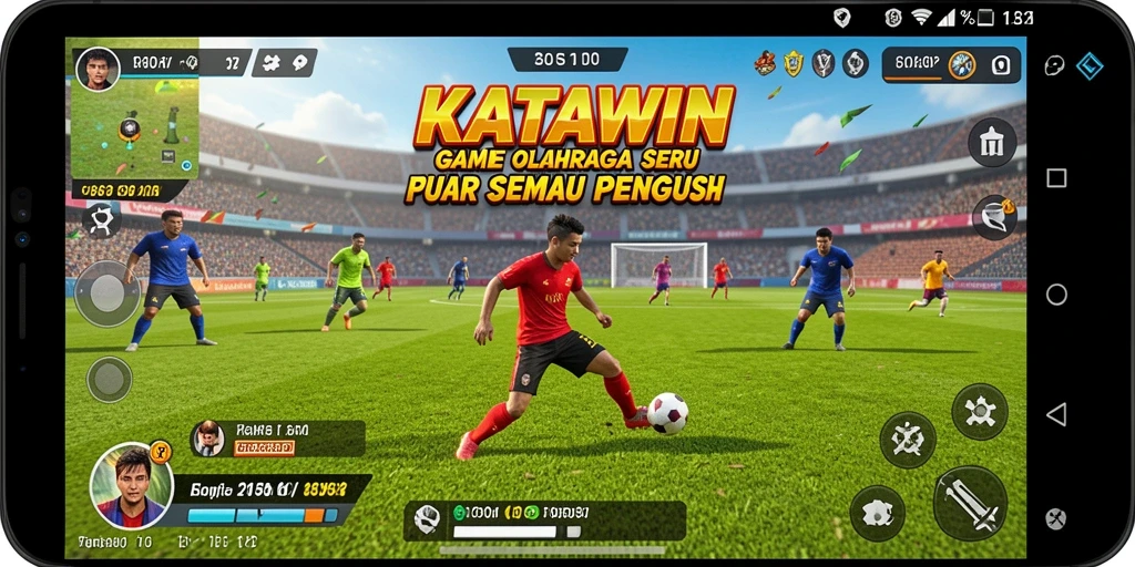 Tampilan gameplay KATAWIN yang seru dan kompetitif.