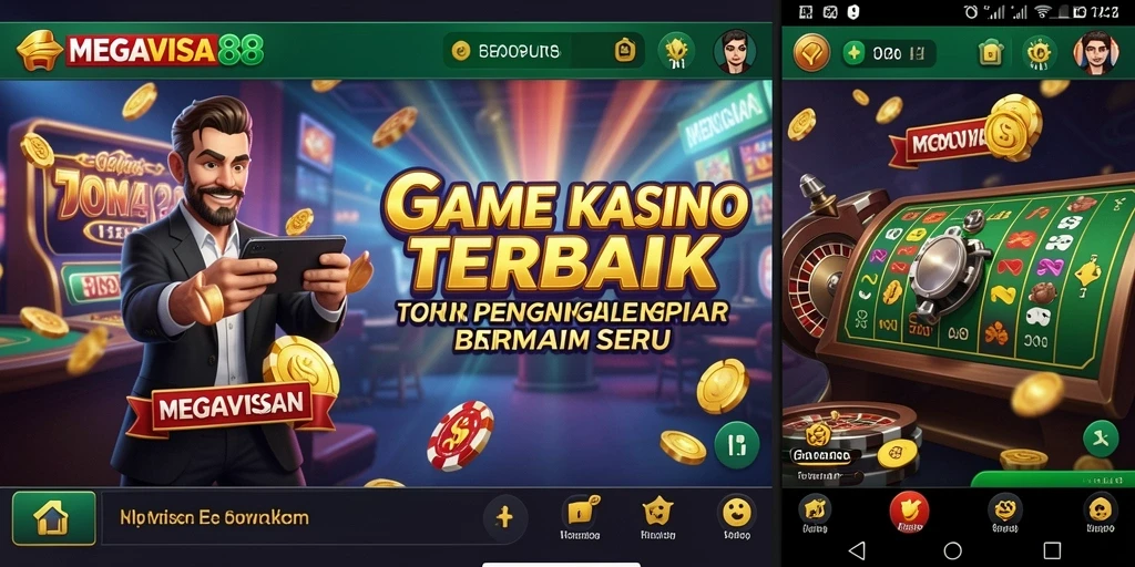 Gameplay menarik di MEGAVISA88 yang menghadirkan suasana kasino sesungguhnya.