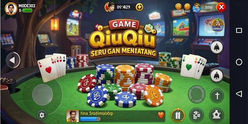 Tangkapan layar gameplay menarik dari MODE303 QiuQiu.