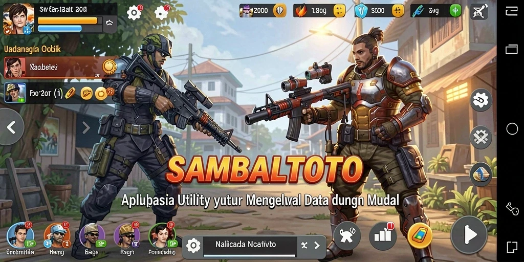 Tampilan antarmuka SAMBALTOTO yang menarik dan informatif.