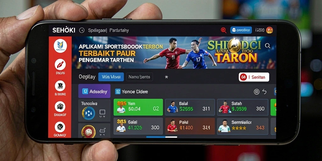 Screenshot SEHOKI menampilkan fitur taruhan langsung yang menarik.