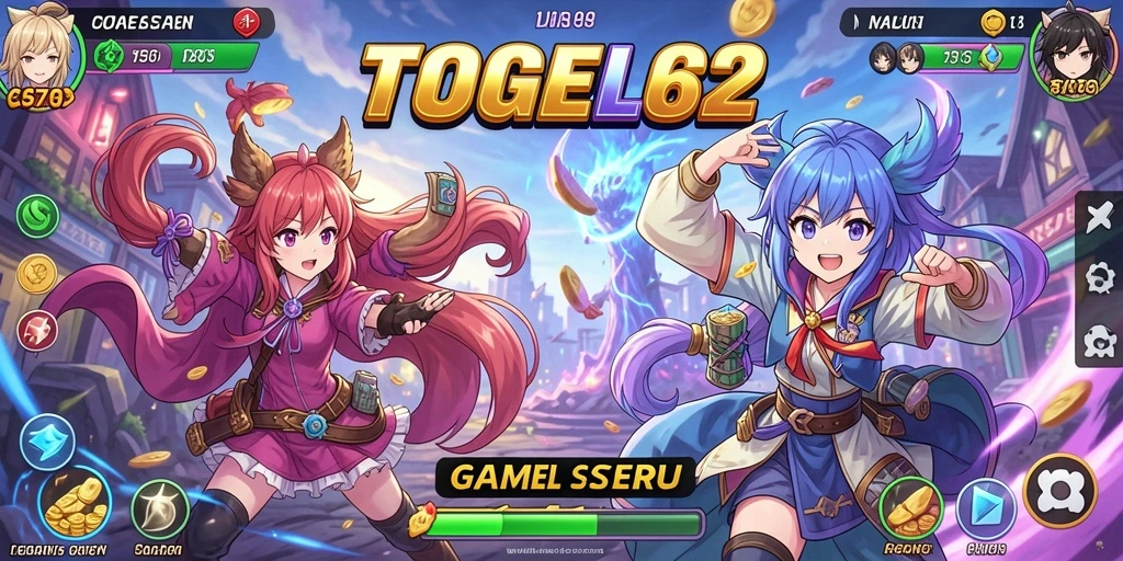 Screenshot utama TOGEL62 menampilkan aksi seru dalam dunia Anime.