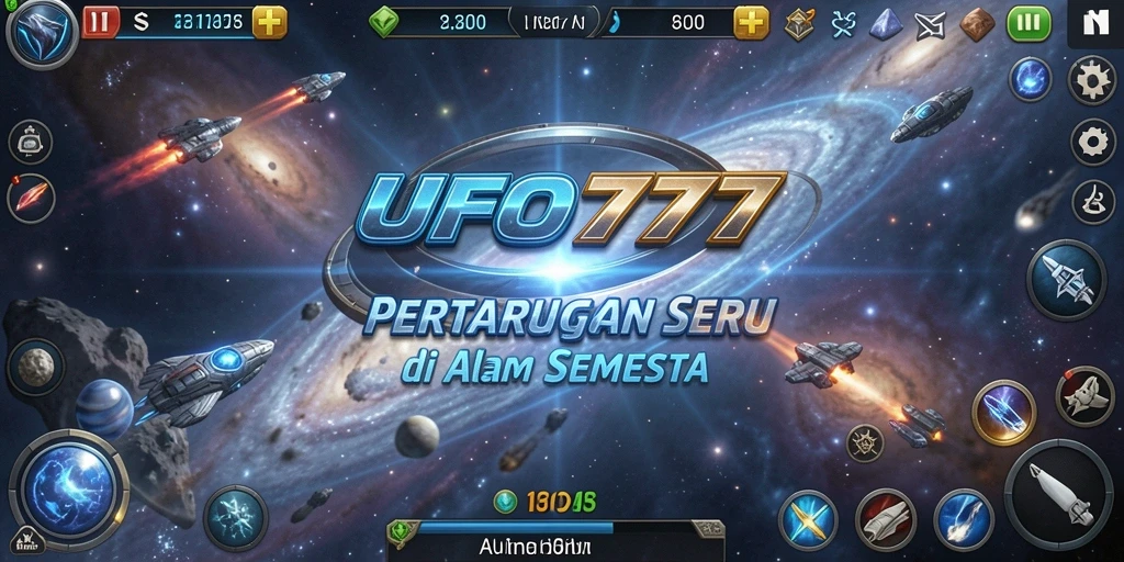 Screenshot gameplay UFO777 dengan aksi pertarungan yang intens.